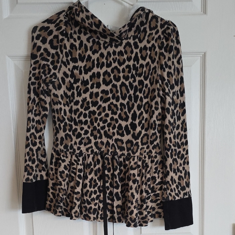 Kate Spade Gray and Black Hoodie